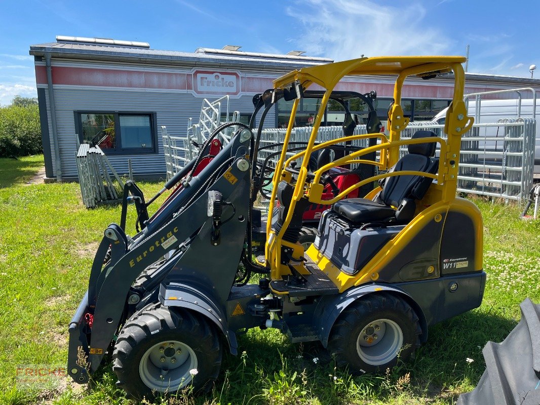 Hoflader del tipo Eurotrac W11 Schutzdach, Neumaschine en Bockel - Gyhum (Imagen 1)