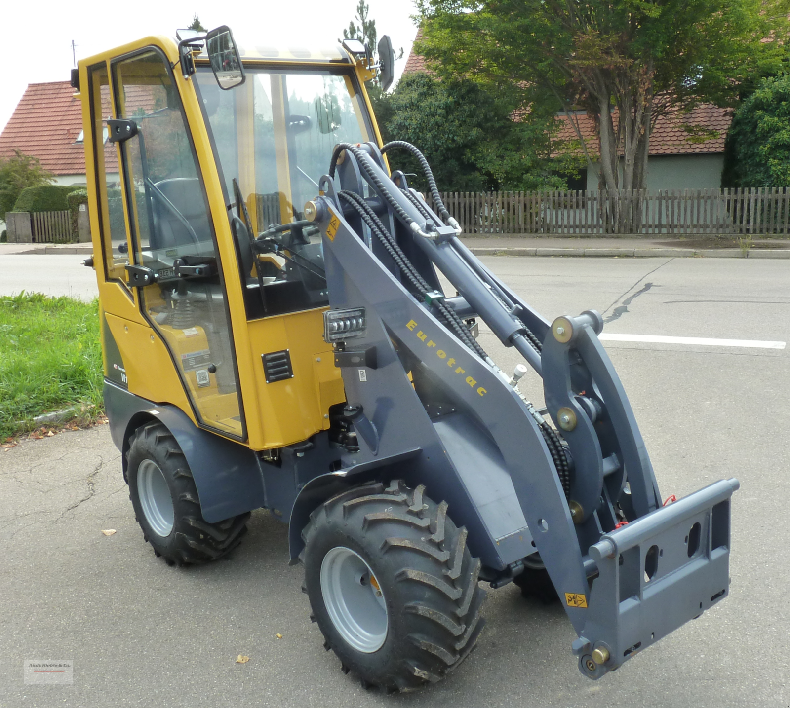 Hoflader del tipo Eurotrac W11, Neumaschine en Tapfheim (Imagen 2)