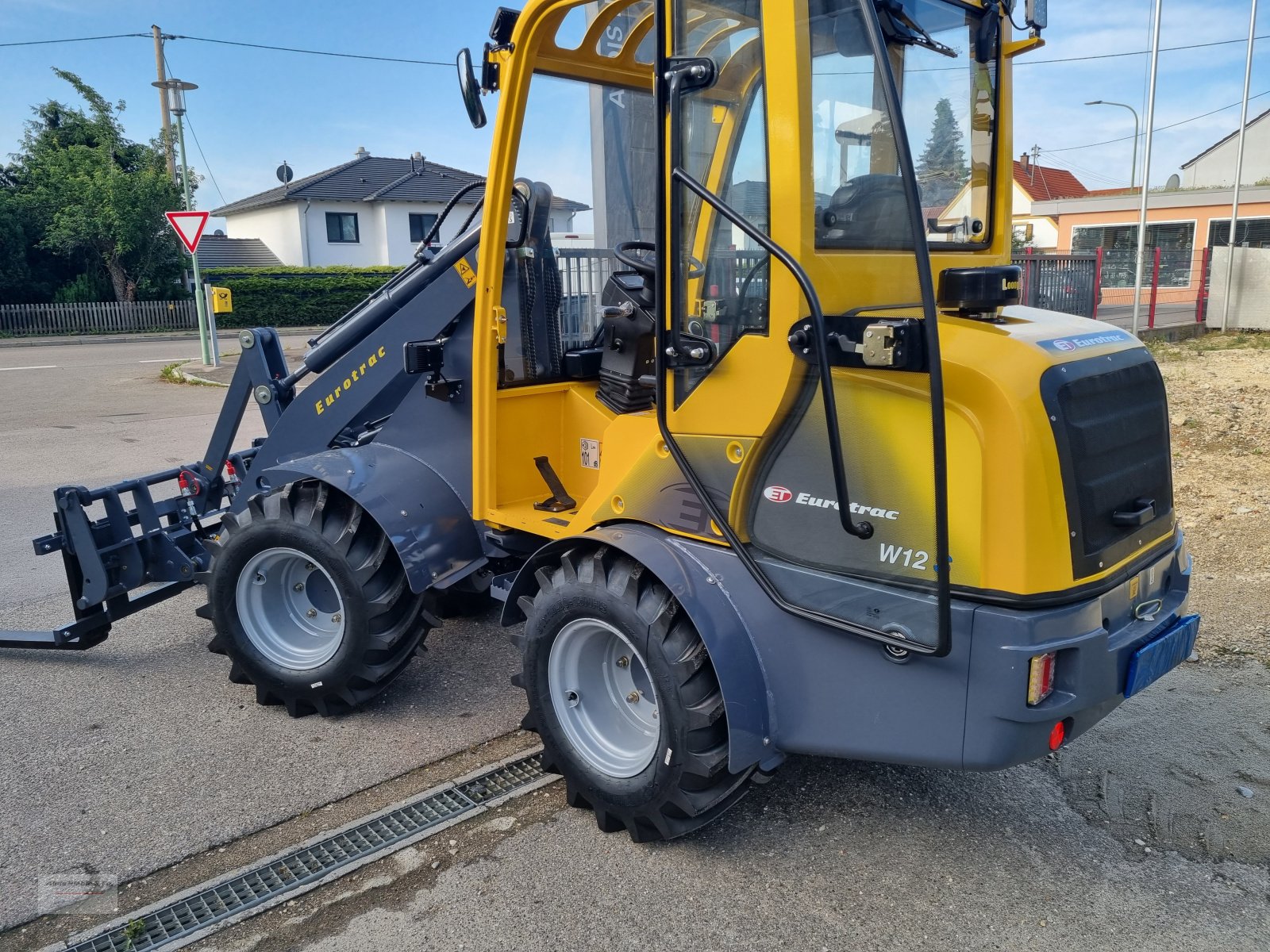 Hoflader a típus Eurotrac W12 CS Vollkabine, Neumaschine ekkor: Tapfheim (Kép 5)