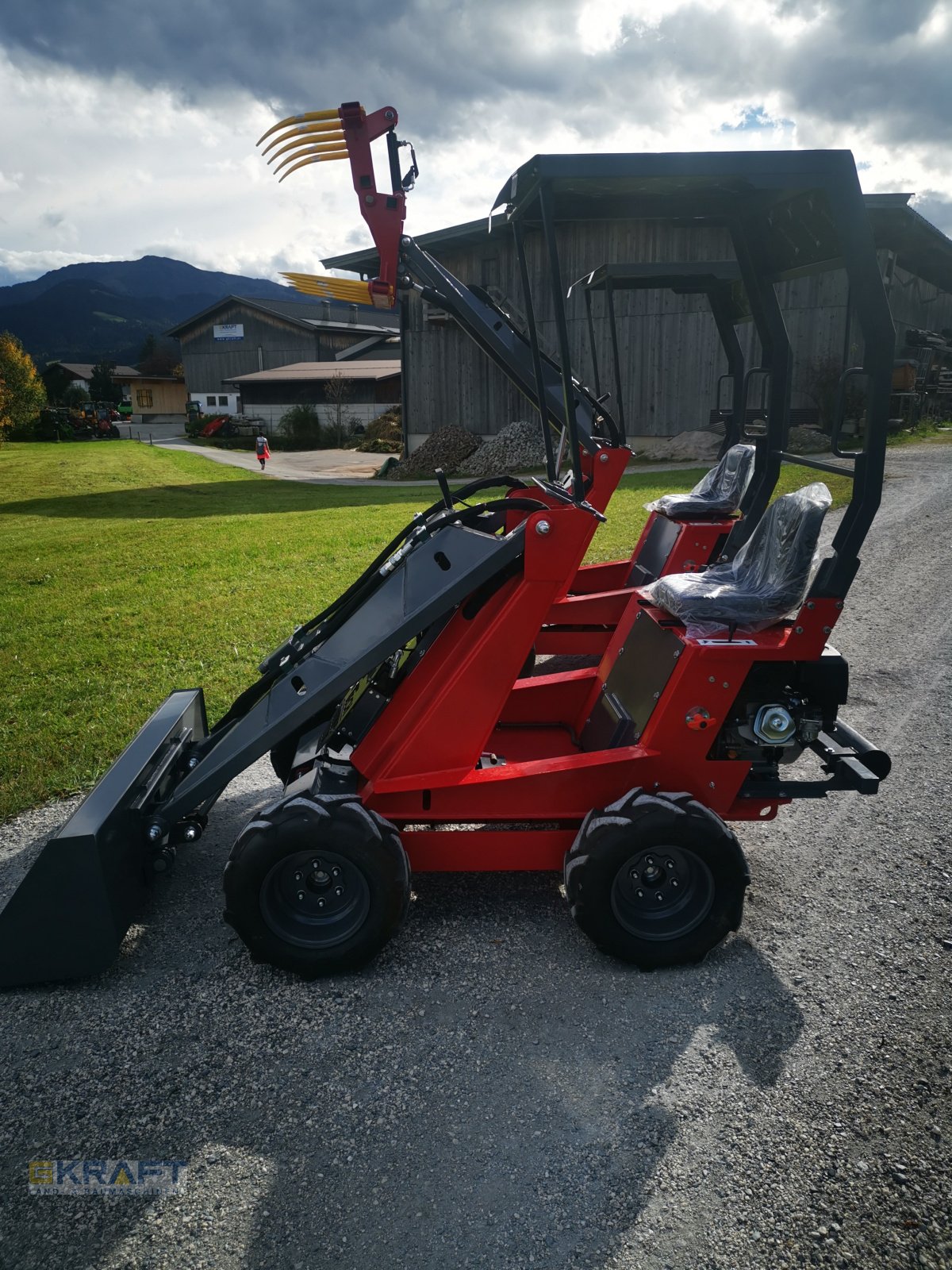 Hoflader του τύπου FTECH FT-0410 Minilader Hoflader, Gebrauchtmaschine σε St. Johann in Tirol (Φωτογραφία 4)