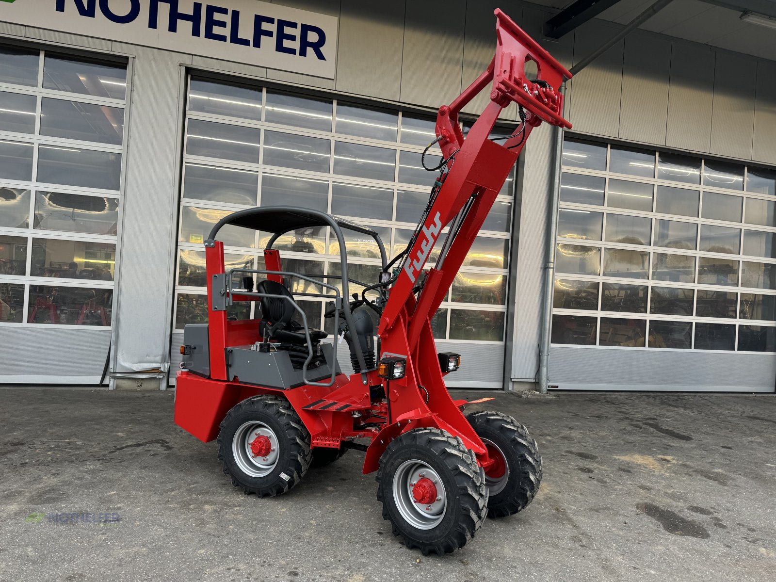 Hoflader del tipo Fuchs F 1130, Neumaschine In Pforzen (Immagine 2)