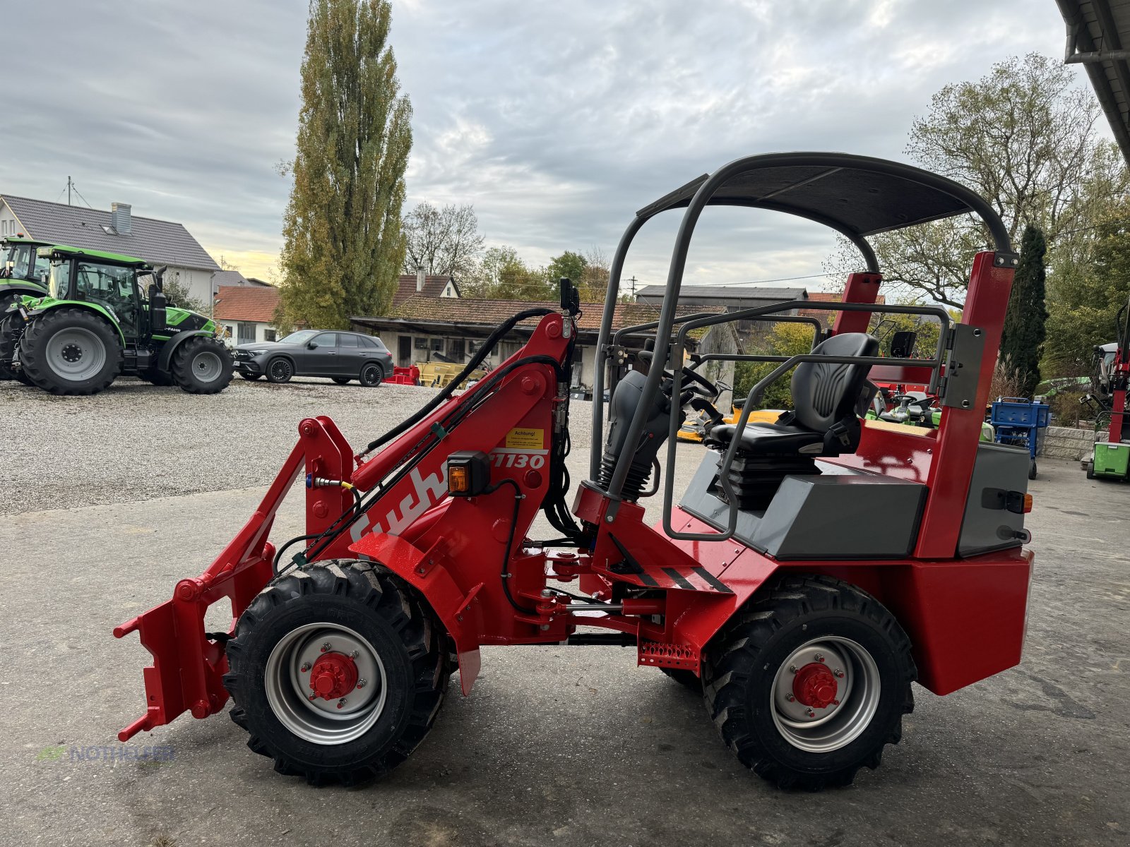 Hoflader typu Fuchs F 1130, Neumaschine w Pforzen (Zdjęcie 5)