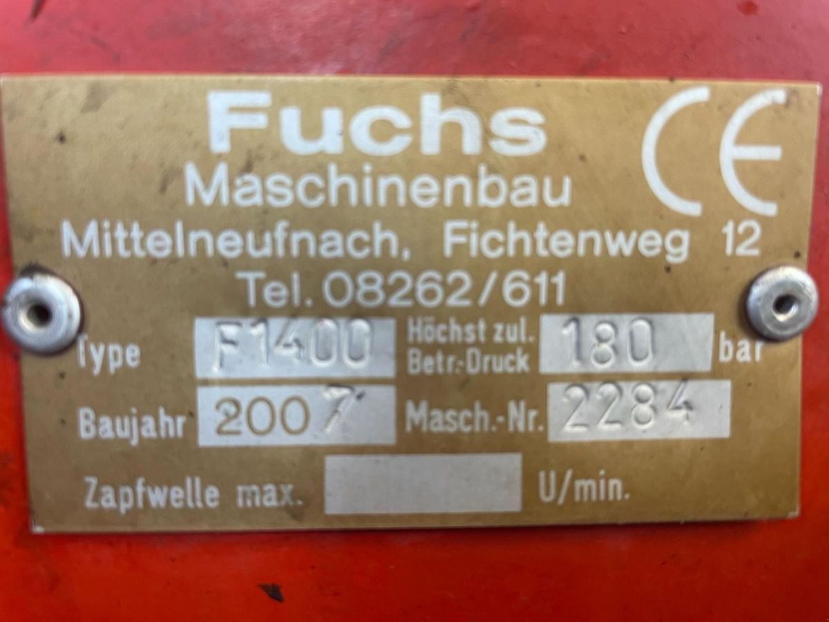 Hoflader tip Fuchs F 1400, Gebrauchtmaschine in NATTERNBACH (Poză 4)