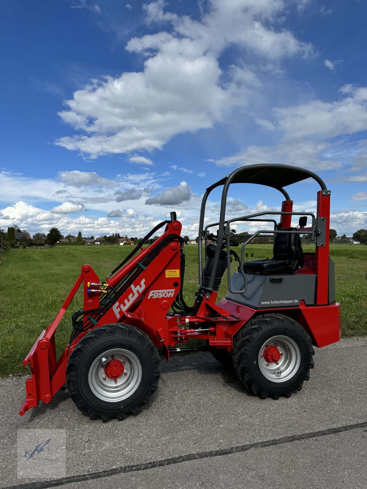 Hoflader del tipo Fuchs F 950 H, Neumaschine In Bruckmühl (Immagine 3)