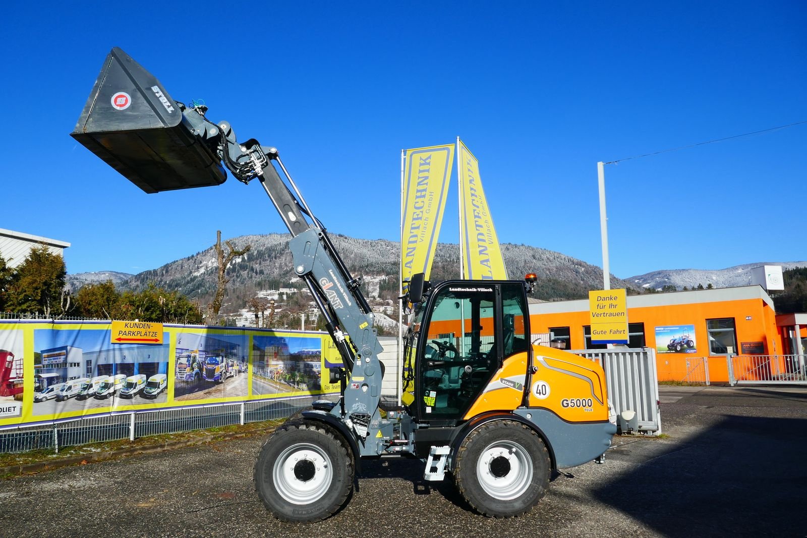 Hoflader typu GiANT G 5000 Tele, Gebrauchtmaschine v Villach (Obrázok 9)