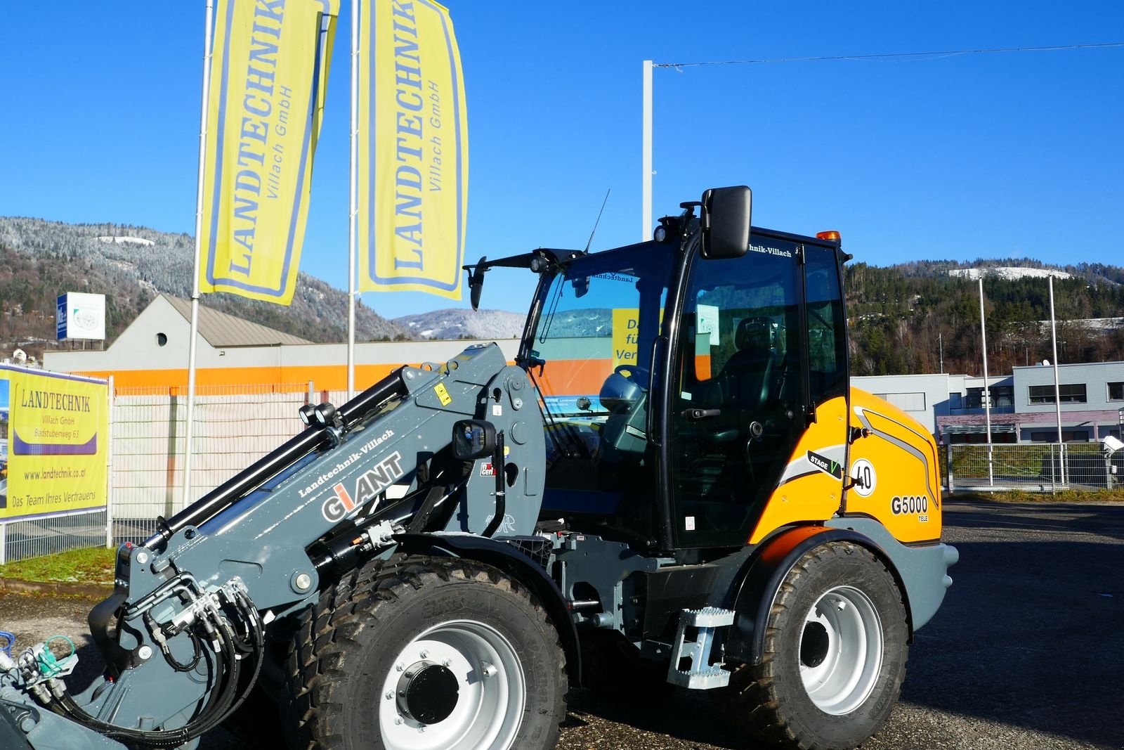 Hoflader typu GiANT G 5000 Tele, Gebrauchtmaschine v Villach (Obrázok 1)