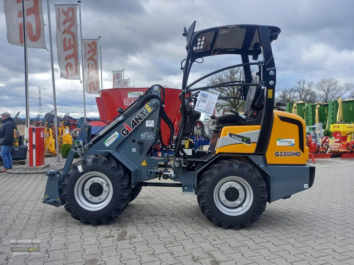 Hoflader van het type GiANT G2200 HD, Neumaschine in Aurolzmünster (Foto 7)