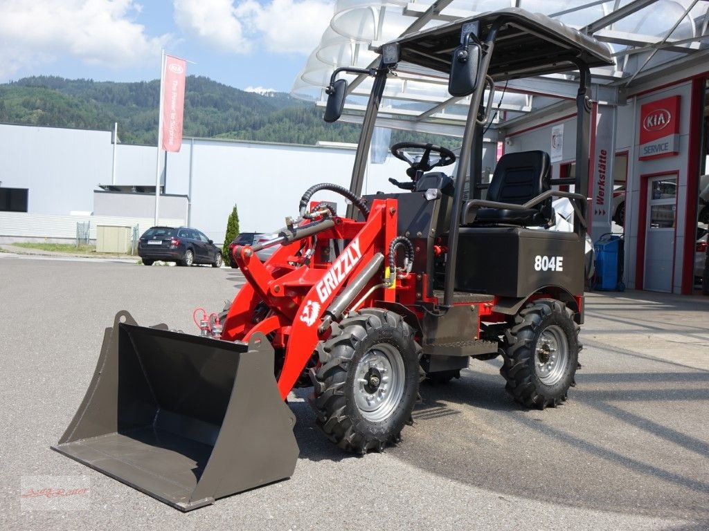 Hoflader Türe ait Grizzly 804 El.Lader 4WD mit 2 Jahren mobile Garantie, Neumaschine içinde Fohnsdorf (resim 1)