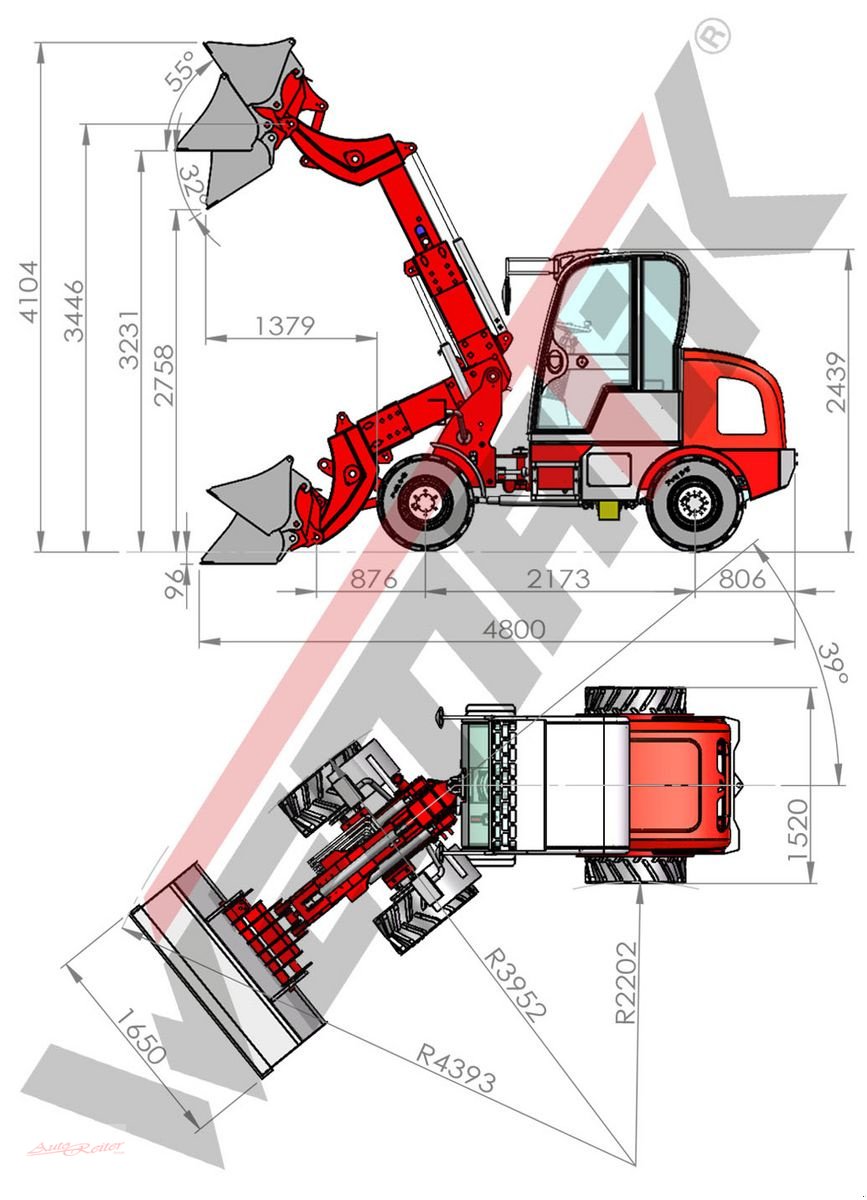 Hoflader Türe ait Grizzly 811 Telescope Allrad lagernd, Neumaschine içinde Fohnsdorf (resim 30)