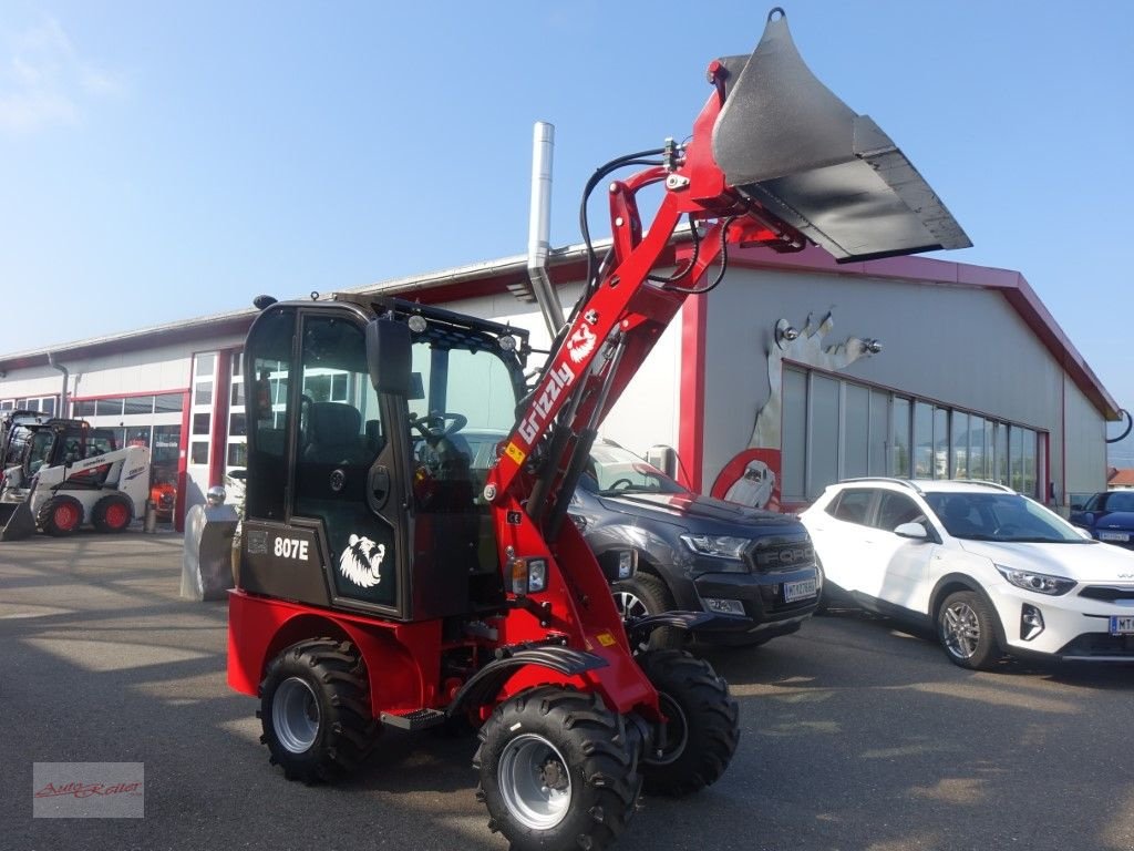 Hoflader typu Grizzly Grizzly 807 Allrad elektro Hoflader mit Kabine, Neumaschine v Fohnsdorf (Obrázek 3)