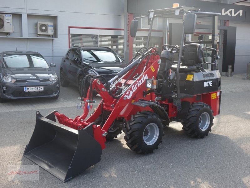 Hoflader del tipo Grizzly Grizzly 807 Allrad elektro Hoflader, Neumaschine en Fohnsdorf