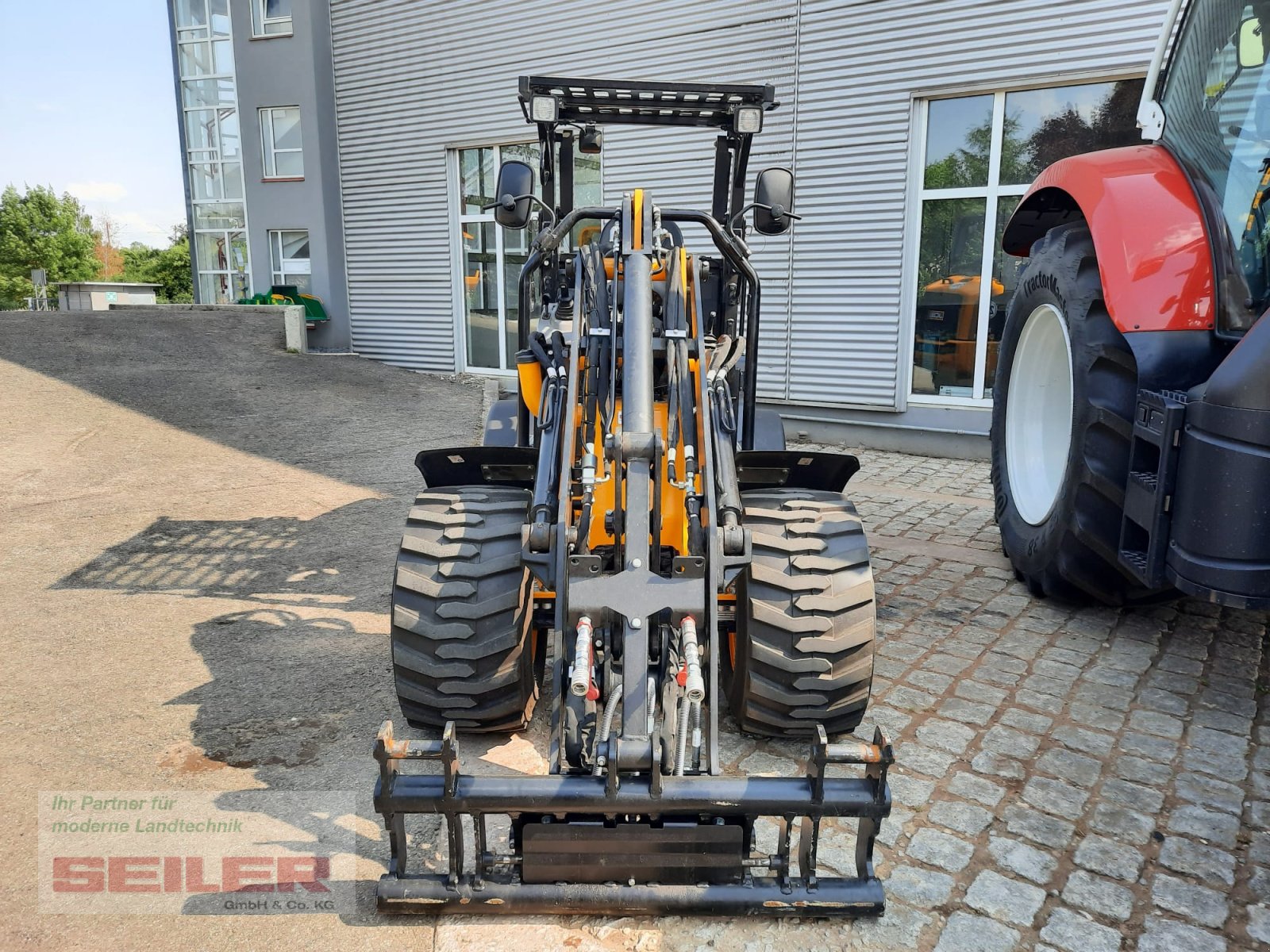 Hoflader typu JCB 403 Agri Plus, Gebrauchtmaschine w Burghaslach (Zdjęcie 9)