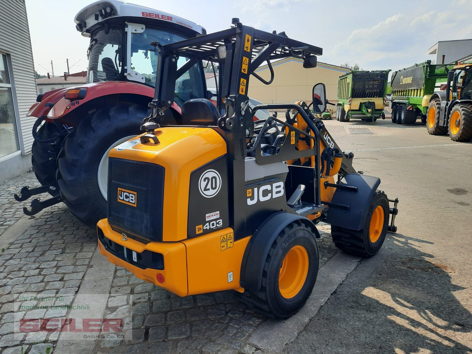 Hoflader typu JCB 403 Agri Plus, Gebrauchtmaschine w Burghaslach (Zdjęcie 11)