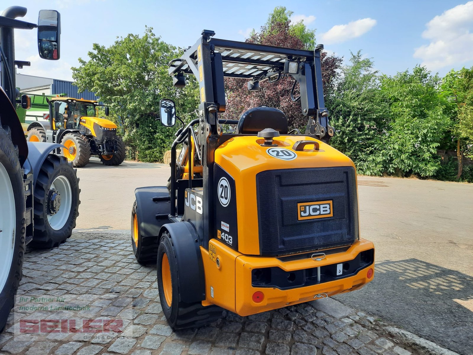 Hoflader του τύπου JCB 403 Agri Plus, Gebrauchtmaschine σε Burghaslach (Φωτογραφία 12)