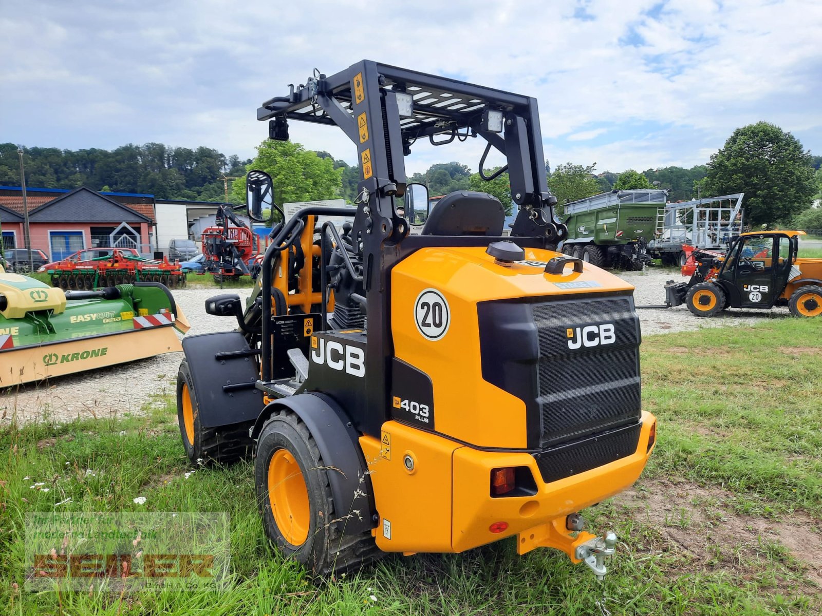 Hoflader typu JCB 403 Agri Plus, Gebrauchtmaschine v Burghaslach (Obrázek 3)