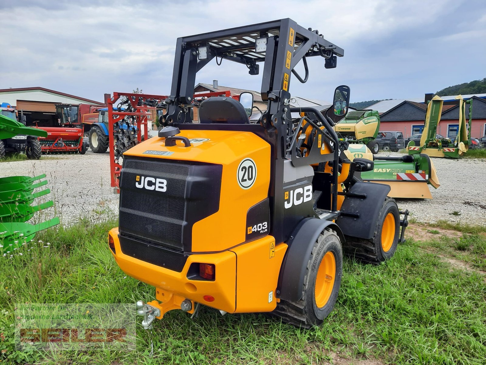 Hoflader a típus JCB 403 Agri Plus, Gebrauchtmaschine ekkor: Burghaslach (Kép 4)