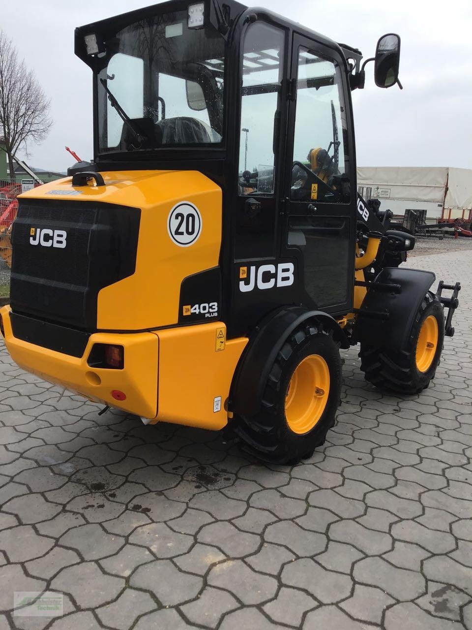 Hoflader Türe ait JCB 403 Agri Plus, Neumaschine içinde Nordstemmen (resim 3)