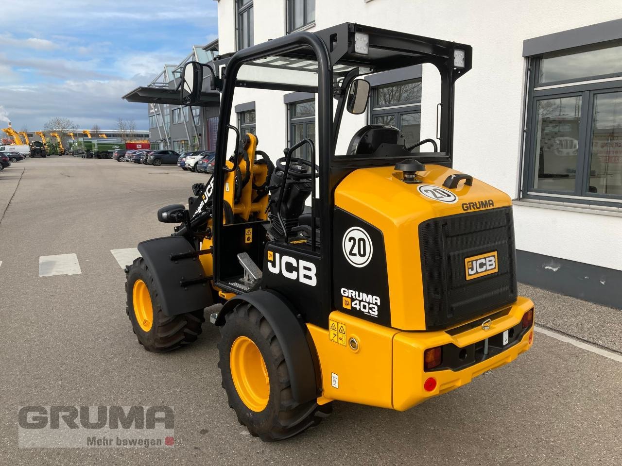 Hoflader del tipo JCB 403 AGRI Smart Power, Neumaschine en Friedberg-Derching (Imagen 4)