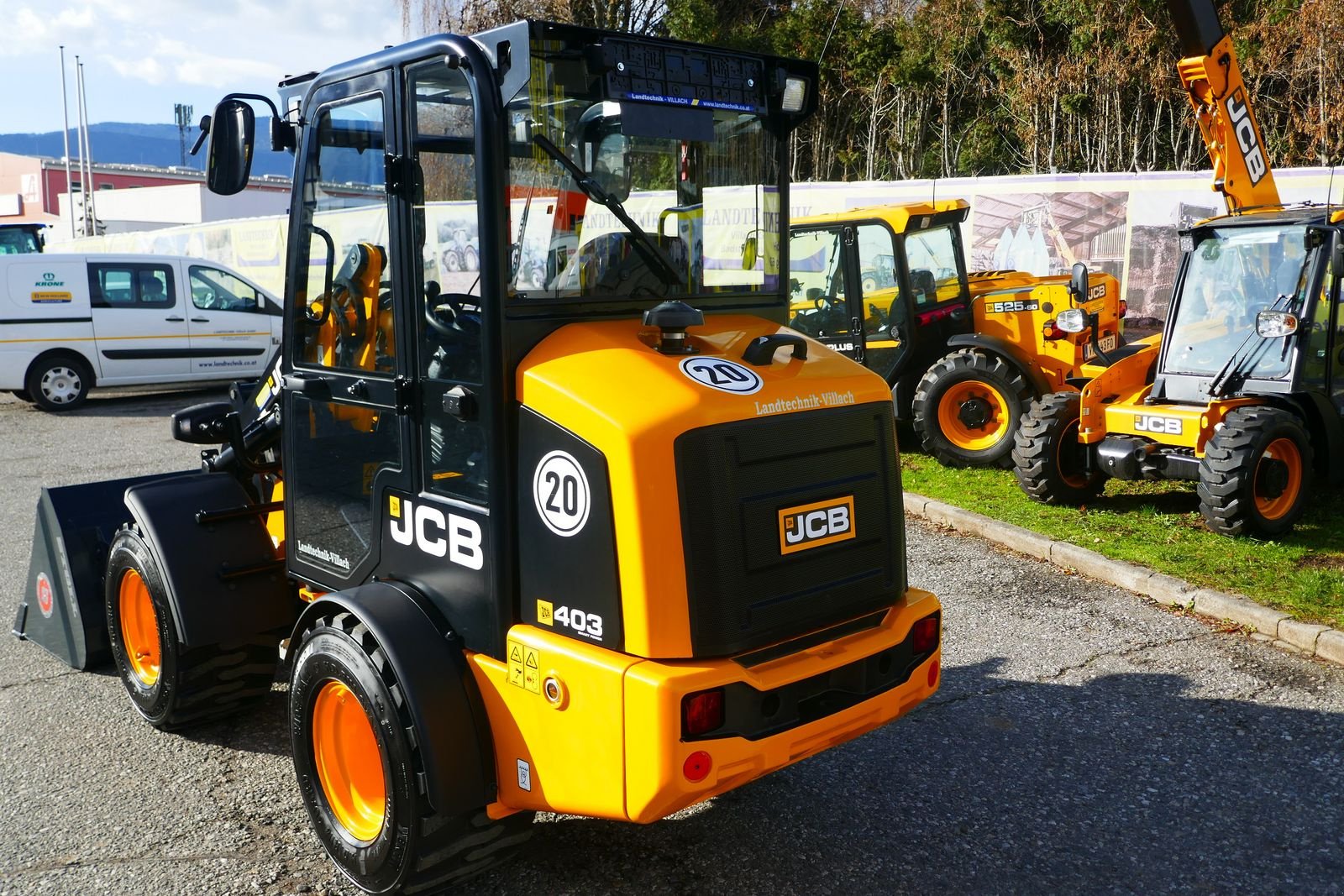 Hoflader типа JCB 403 AGRI Smart Power, Gebrauchtmaschine в Villach (Фотография 8)