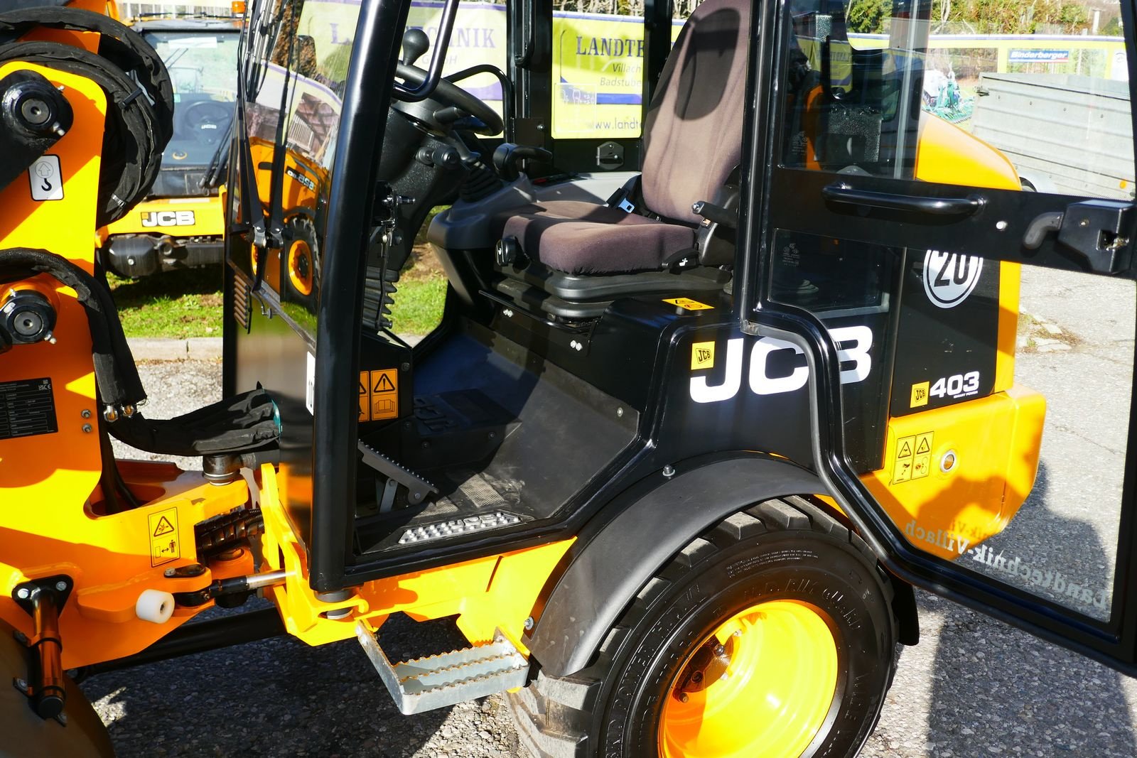 Hoflader типа JCB 403 AGRI Smart Power, Gebrauchtmaschine в Villach (Фотография 5)