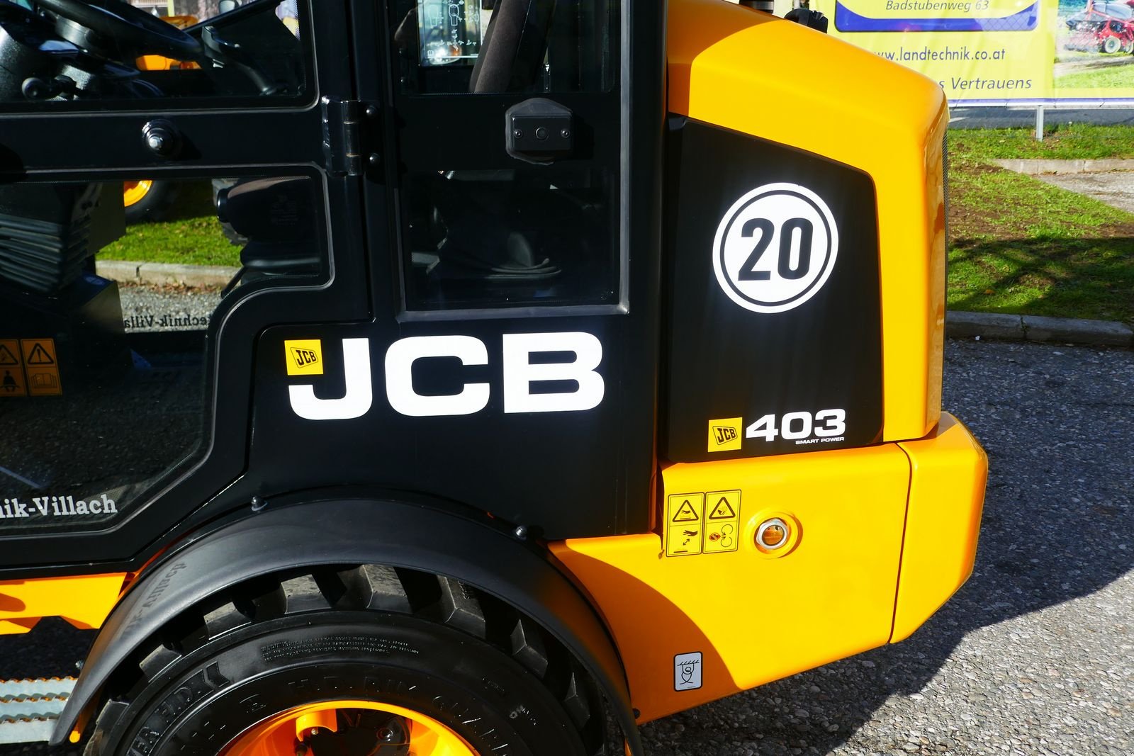 Hoflader типа JCB 403 AGRI Smart Power, Gebrauchtmaschine в Villach (Фотография 10)