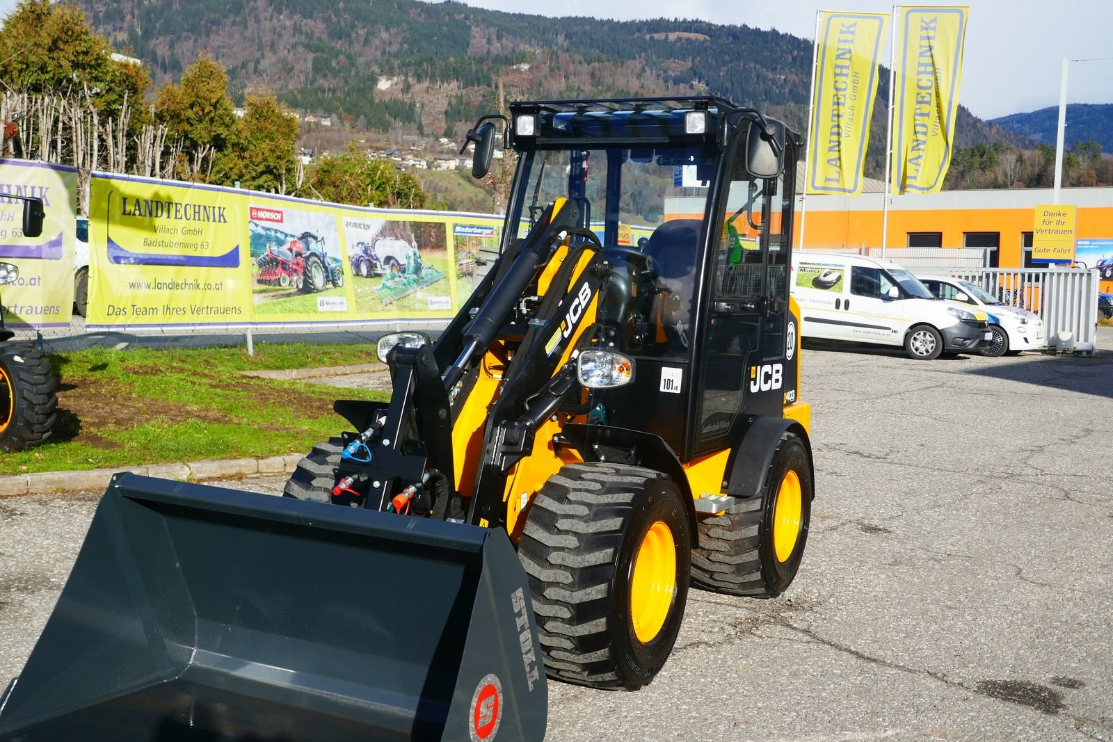 Hoflader типа JCB 403 AGRI Smart Power, Gebrauchtmaschine в Villach (Фотография 14)