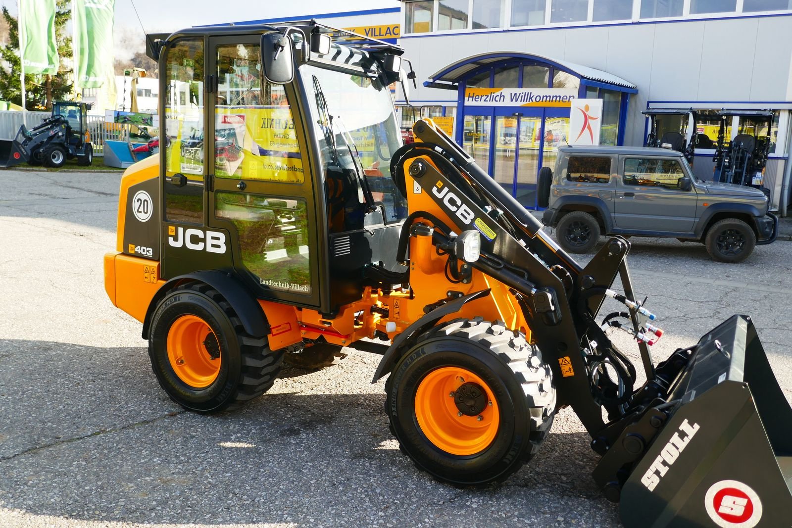 Hoflader типа JCB 403 AGRI Smart Power, Gebrauchtmaschine в Villach (Фотография 9)