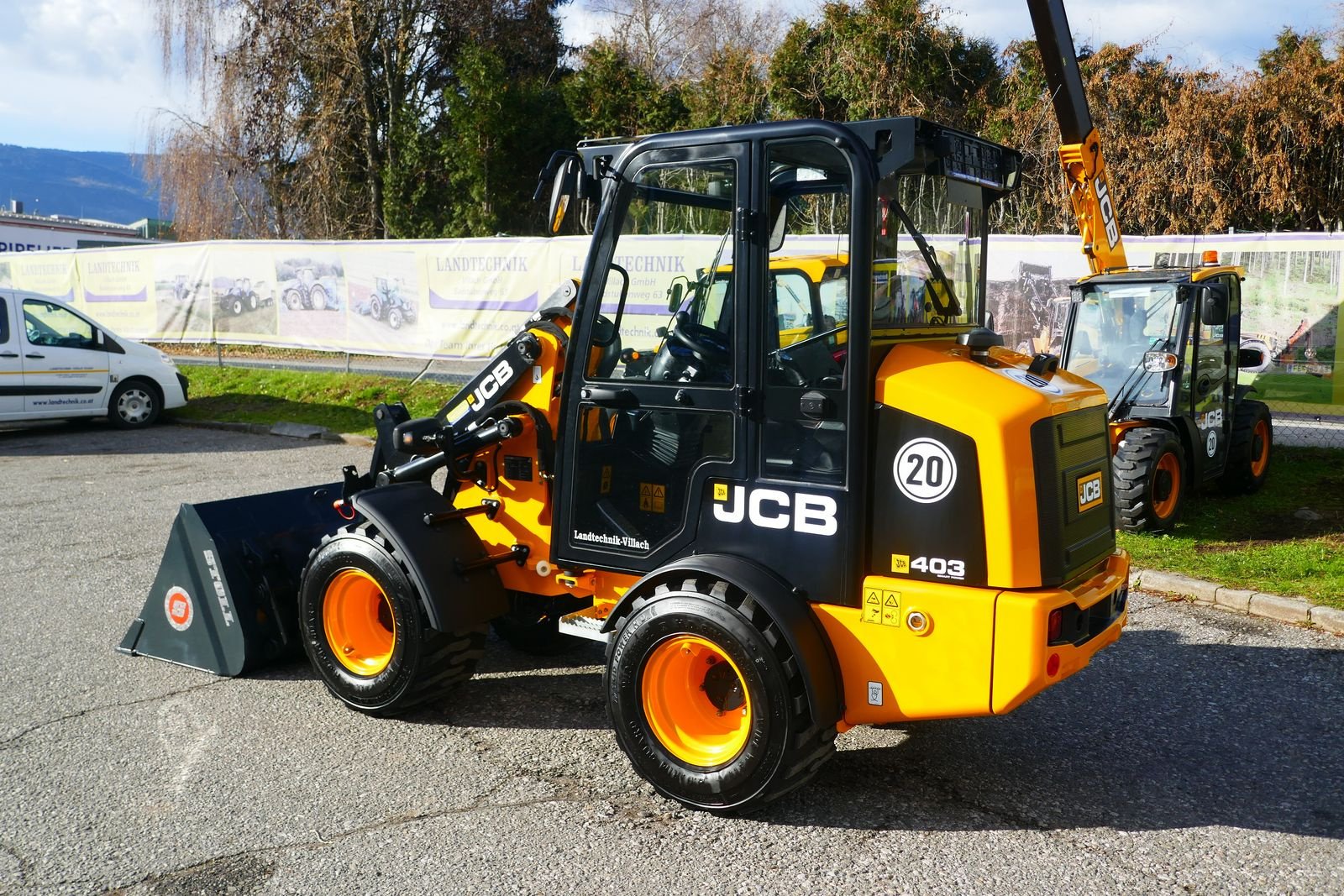 Hoflader типа JCB 403 AGRI Smart Power, Gebrauchtmaschine в Villach (Фотография 2)