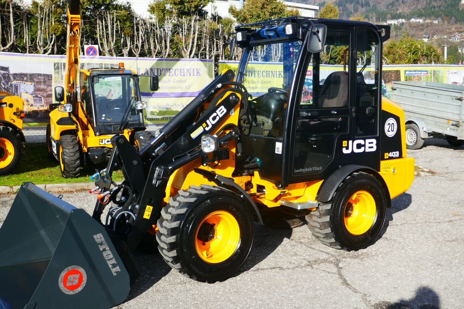 Hoflader типа JCB 403 AGRI Smart Power, Gebrauchtmaschine в Villach (Фотография 1)