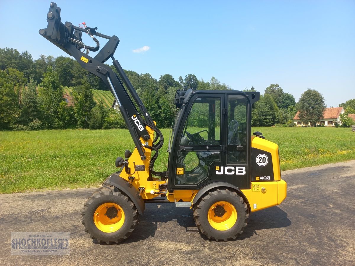 Hoflader типа JCB 403 Agri, Neumaschine в Wies (Фотография 2)