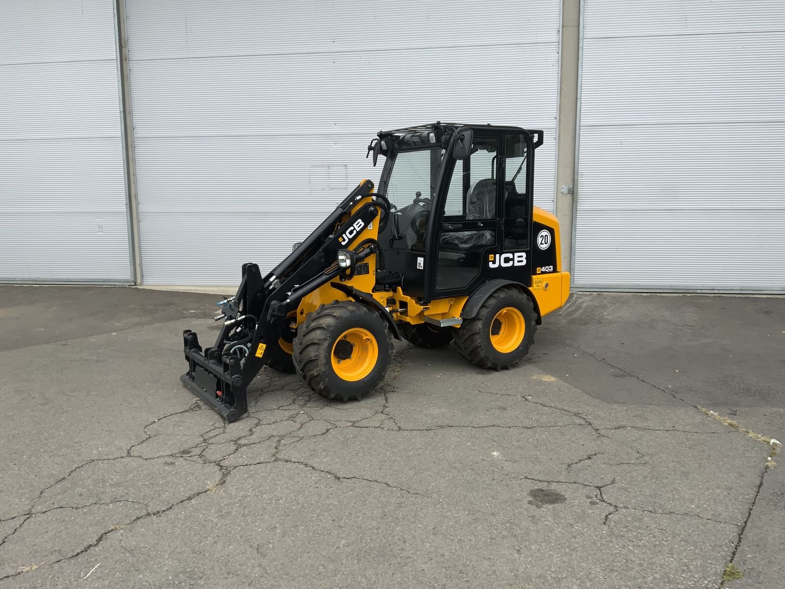 Hoflader tip JCB 403 Agri, Vorführmaschine in Bad Gleichenberg (Poză 2)