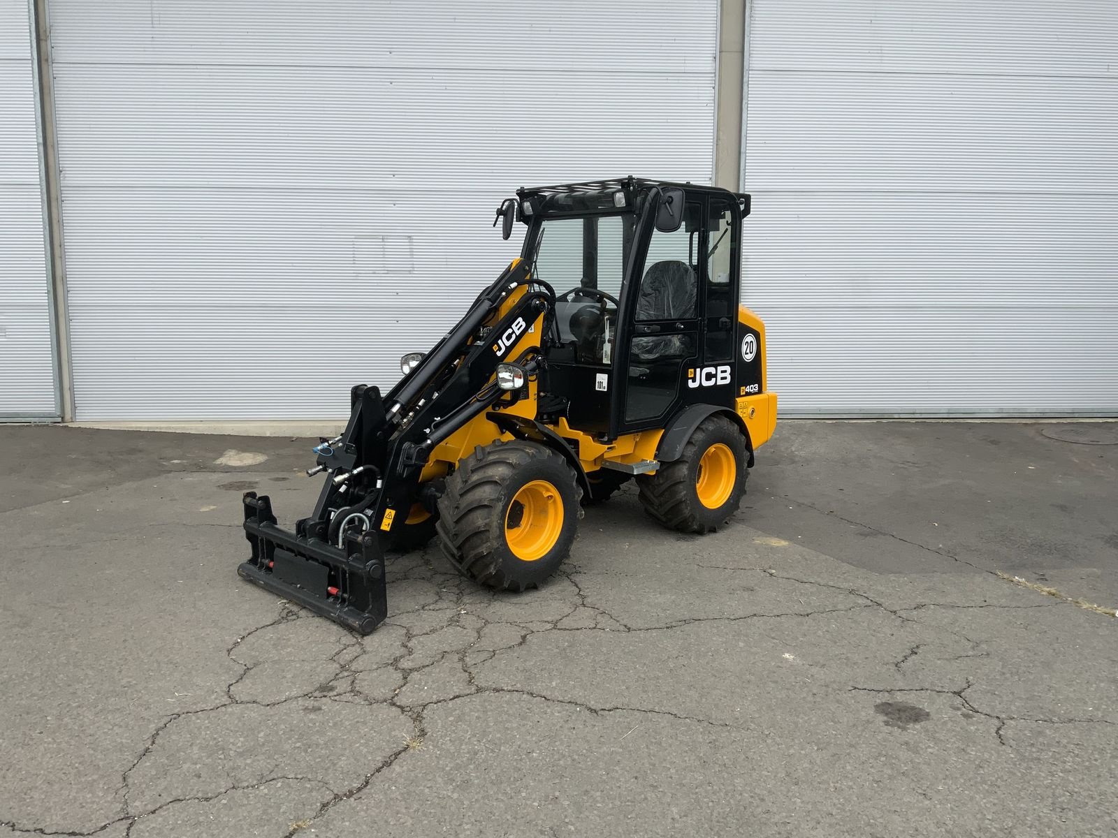 Hoflader tip JCB 403 Agri, Vorführmaschine in Bad Gleichenberg (Poză 1)