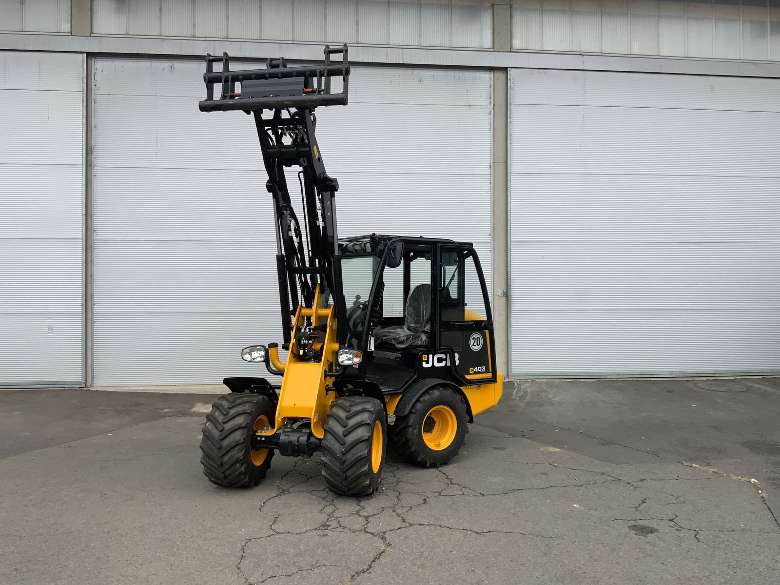 Hoflader tip JCB 403 Agri, Vorführmaschine in Bad Gleichenberg (Poză 9)