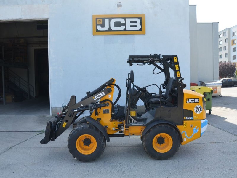 Hoflader del tipo JCB 403 E, Neumaschine In Wien (Immagine 1)