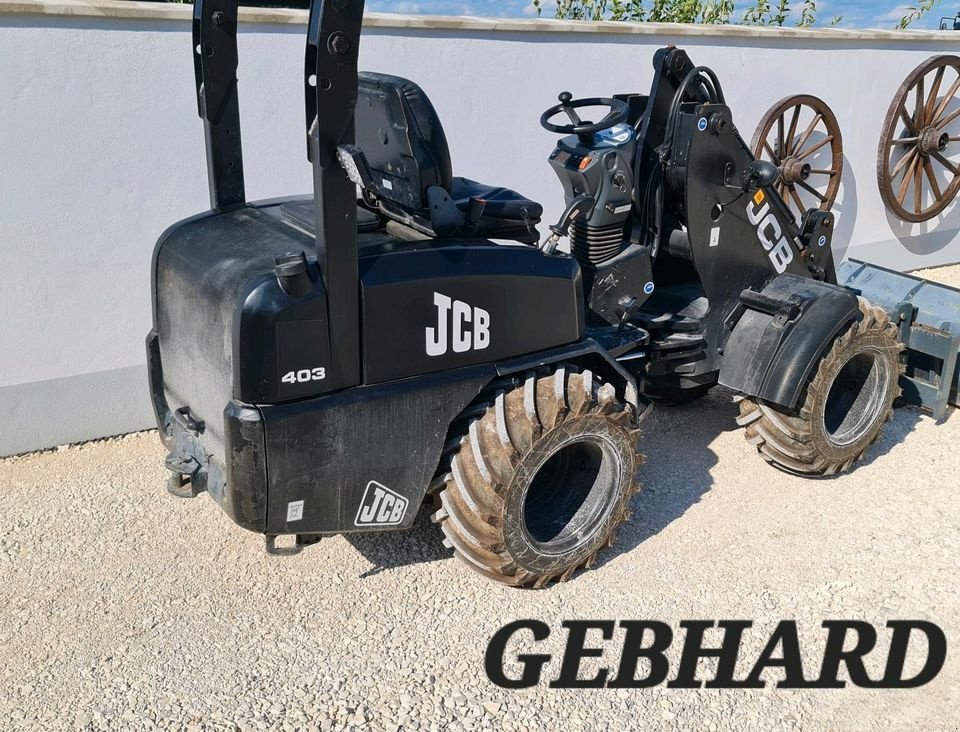 Hoflader du type JCB 403 Hoflader Radlader, Gebrauchtmaschine en Großschönbrunn (Photo 4)