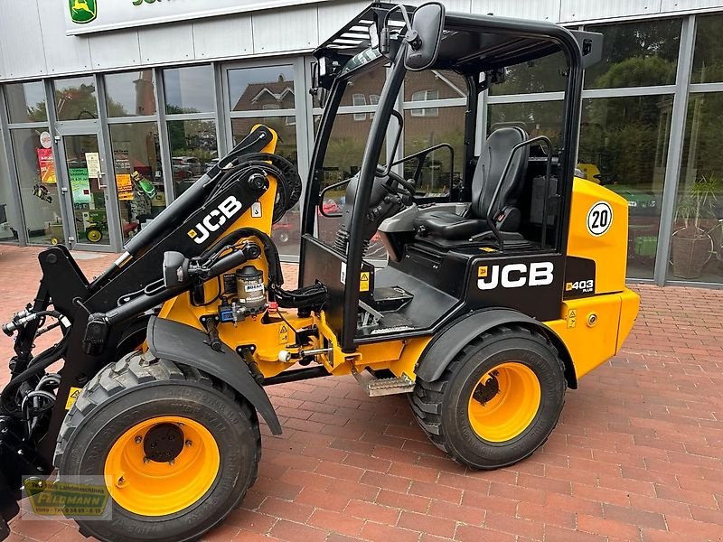 Hoflader typu JCB 403 Plus Agri großer Motor, Zentralschmierung, Gebrauchtmaschine v Neuenkirchen-Vinte (Obrázek 5)