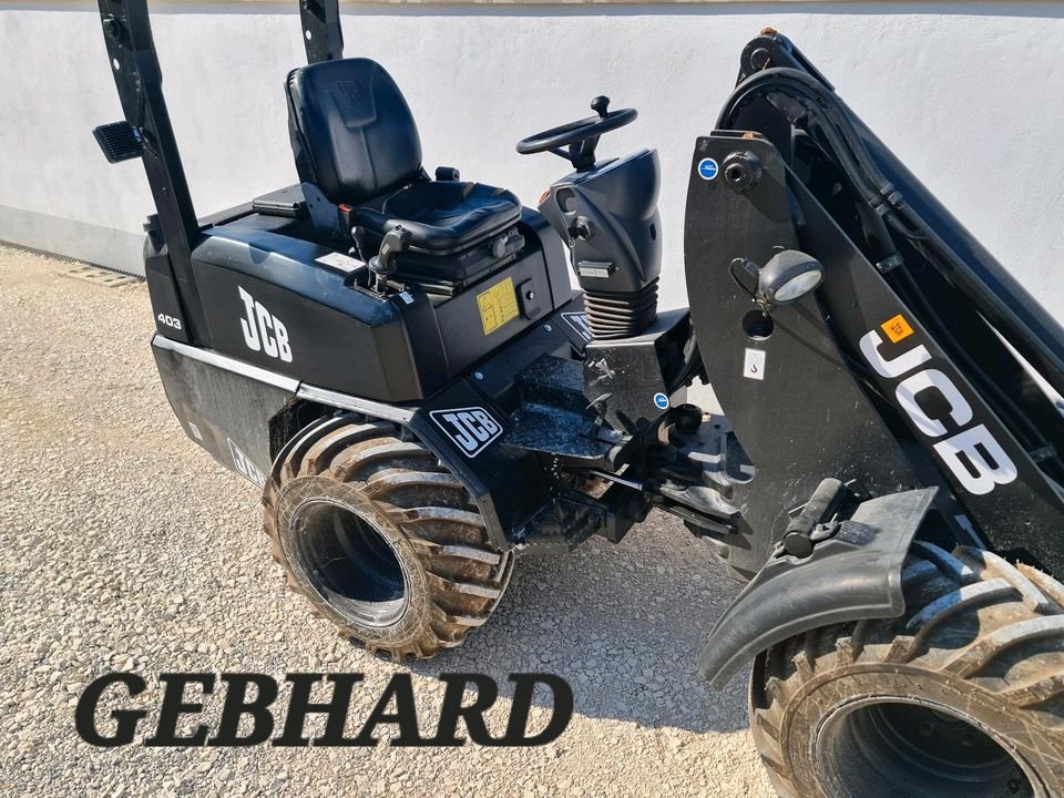 Hoflader typu JCB 403 Radlader Hoflader mit Schaufel Paletten- Gabel, Gebrauchtmaschine v Großschönbrunn (Obrázek 4)