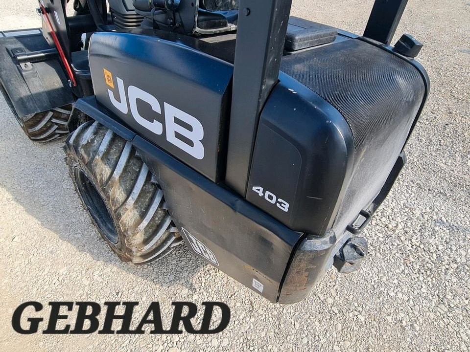 Hoflader tip JCB 403 Radlader Hoflader mit Schaufel Paletten- Gabel, Gebrauchtmaschine in Großschönbrunn (Poză 12)