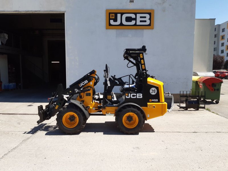 Hoflader Türe ait JCB 403 Smart Power, Neumaschine içinde Wien