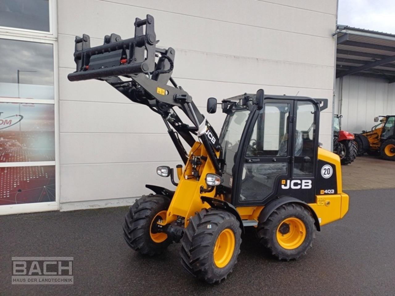 Hoflader typu JCB 403, Neumaschine w Boxberg-Seehof (Zdjęcie 2)