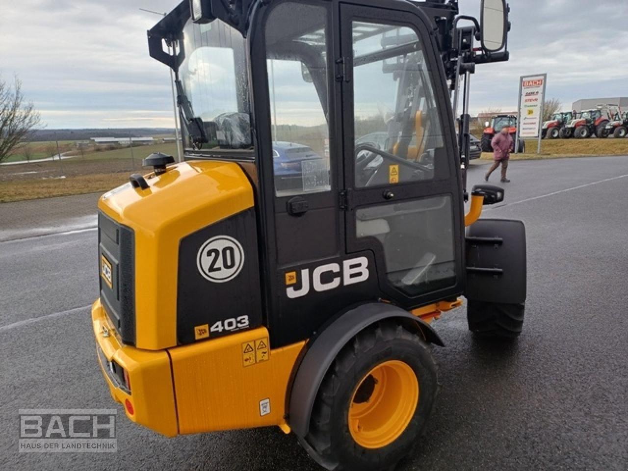 Hoflader του τύπου JCB 403, Neumaschine σε Boxberg-Seehof (Φωτογραφία 4)