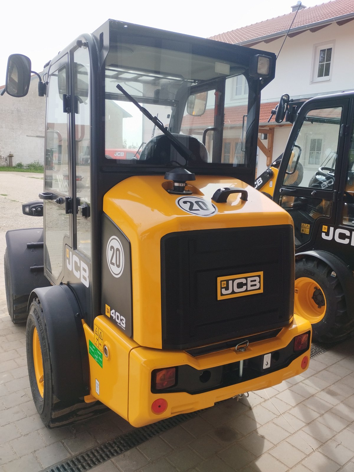 Hoflader του τύπου JCB 403, Neumaschine σε Niedertaufkirchen (Φωτογραφία 3)