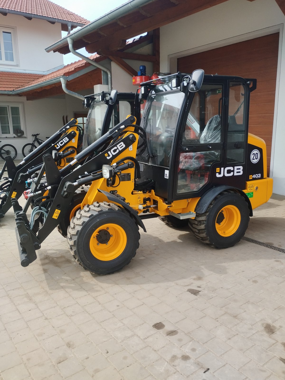 Hoflader του τύπου JCB 403, Neumaschine σε Niedertaufkirchen (Φωτογραφία 4)