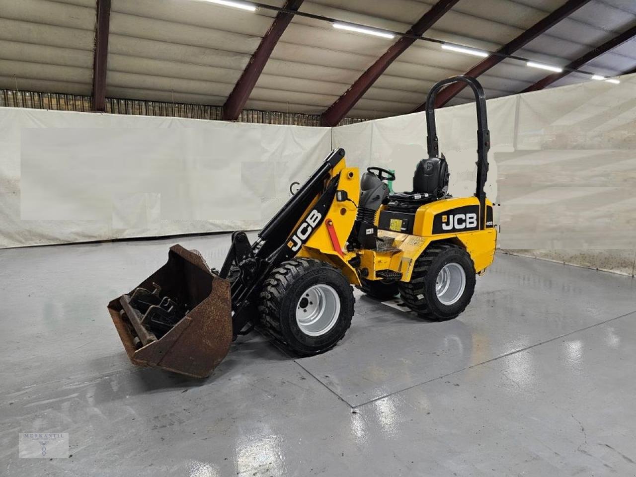 Hoflader del tipo JCB 403, Gebrauchtmaschine en Pragsdorf (Imagen 1)