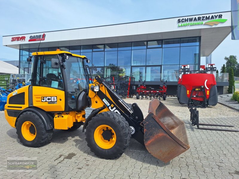 Hoflader des Typs JCB 407 SV, Vorführmaschine in Aurolzmünster (Bild 1)