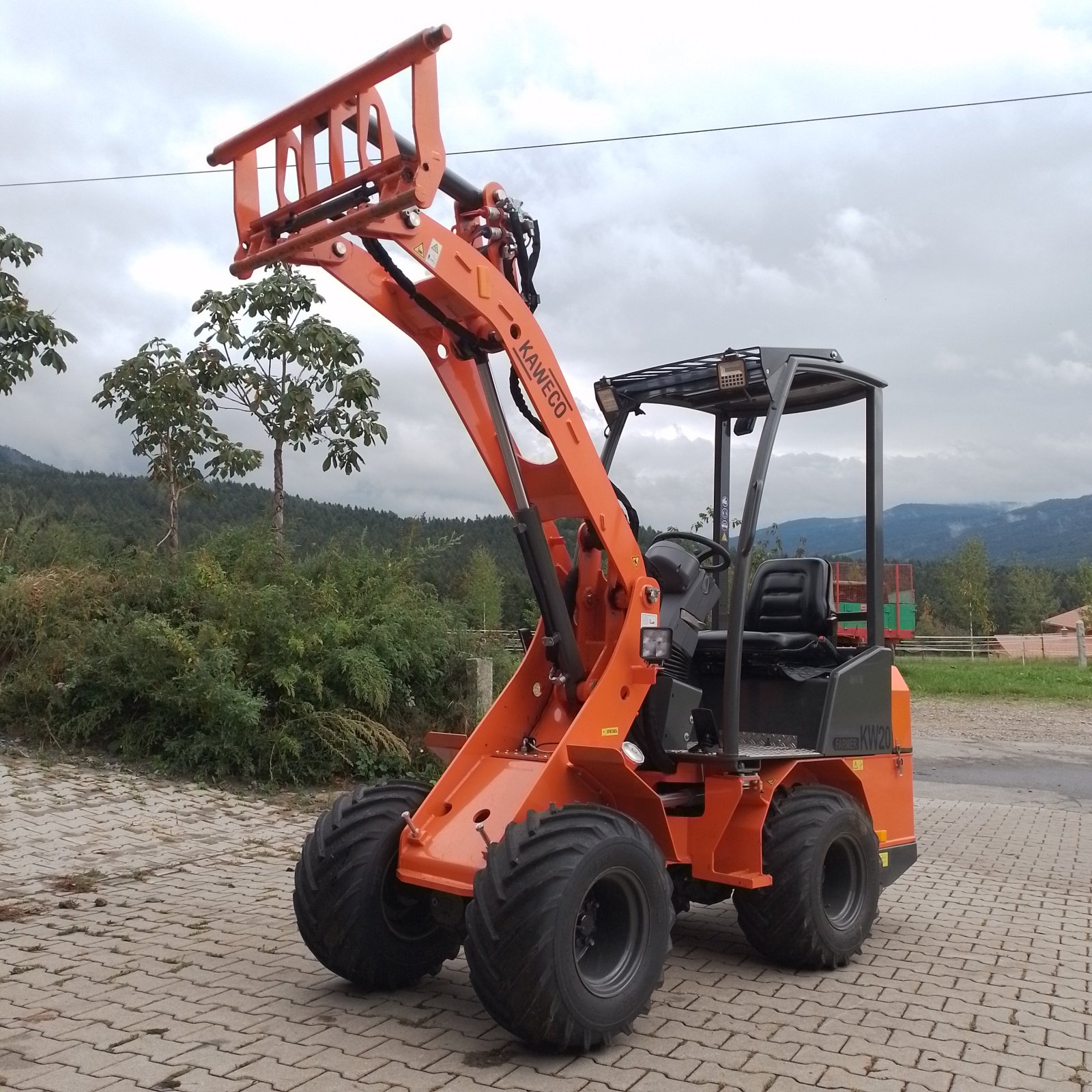 Hoflader typu Kaweco Kaweco KW20 Farmer, Hoflader, Lader, Radlader, Gebrauchtmaschine v Bad Kötzting (Obrázok 2)