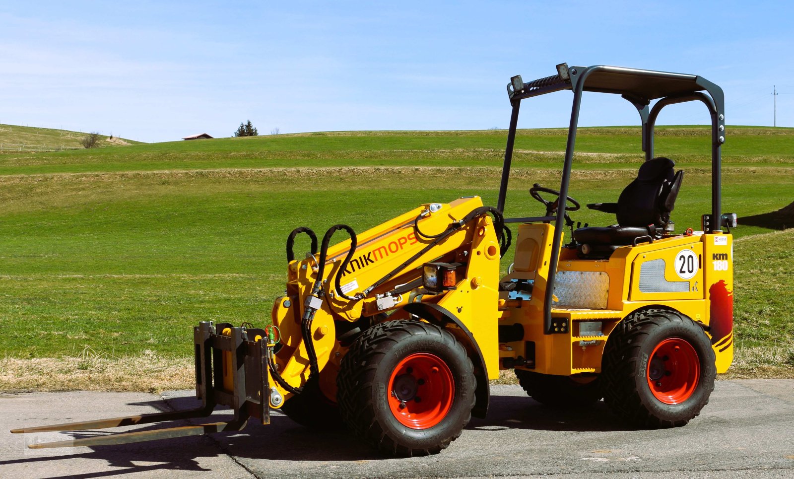 Hoflader tipa Knikmops KM 180TE, Gebrauchtmaschine u Nesselwang (Slika 3)