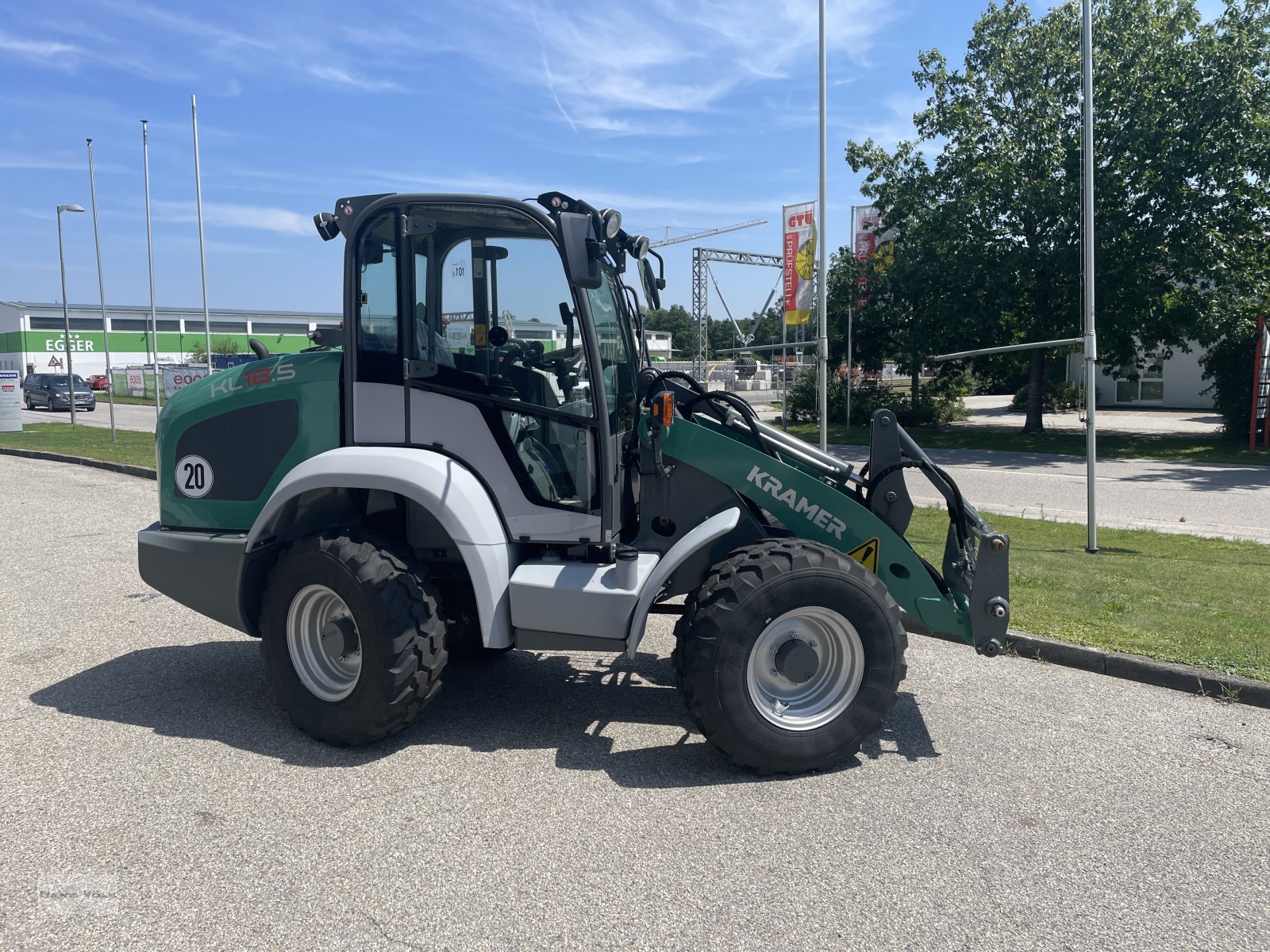 Hoflader typu Kramer KL 18.5, Neumaschine v Eggenfelden (Obrázek 4)