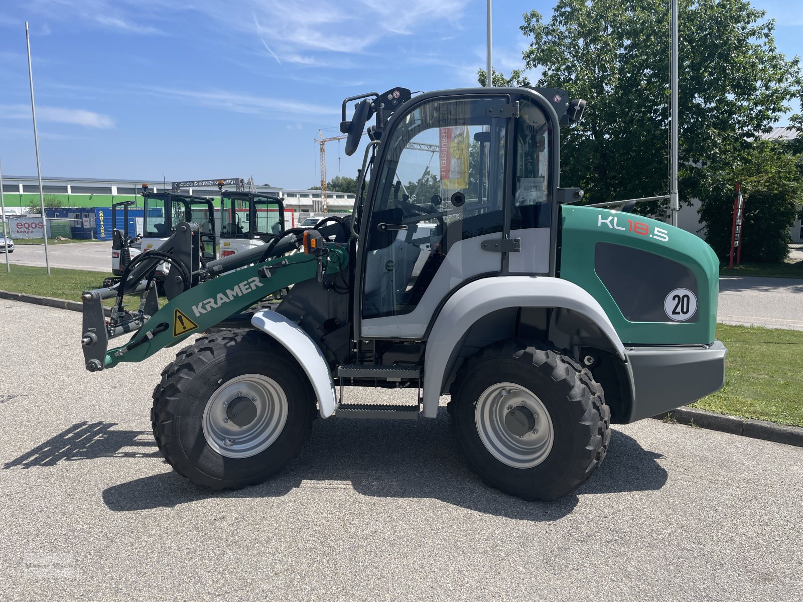 Hoflader typu Kramer KL 18.5, Neumaschine v Tettenweis / Karpfham (Obrázek 11)