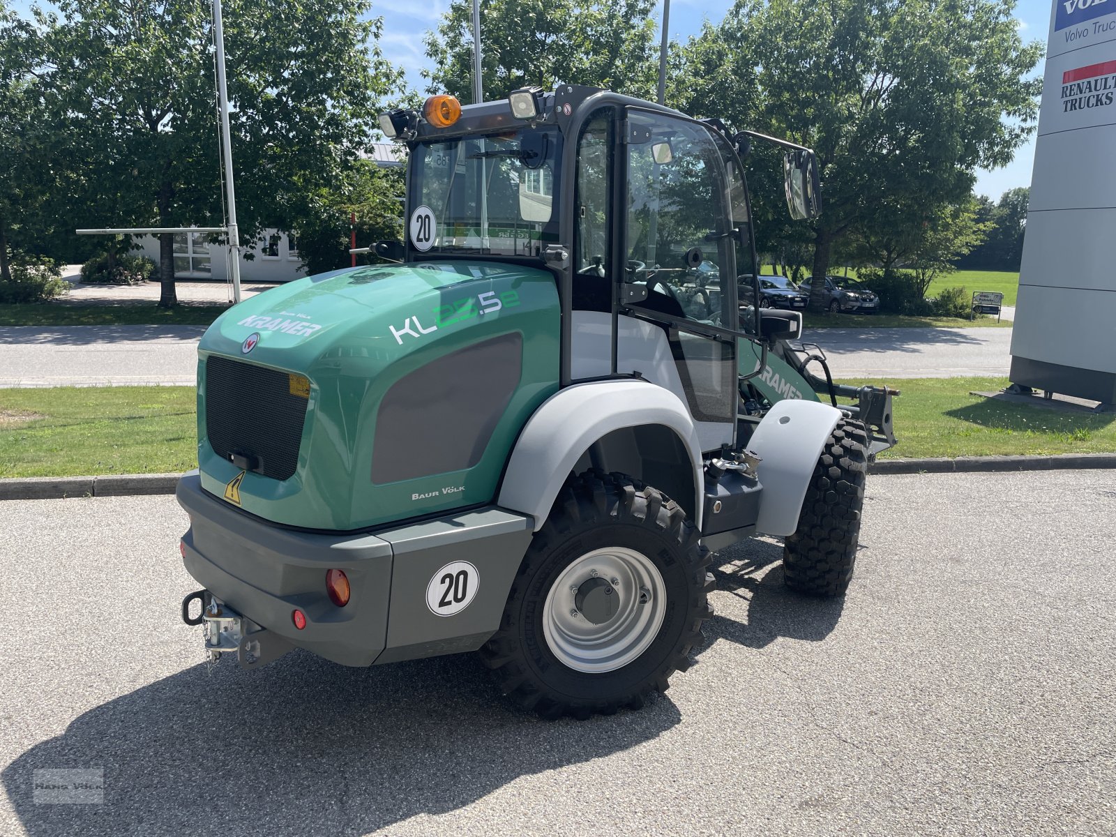 Hoflader van het type Kramer KL 25.5 e, Neumaschine in Eggenfelden (Foto 2)